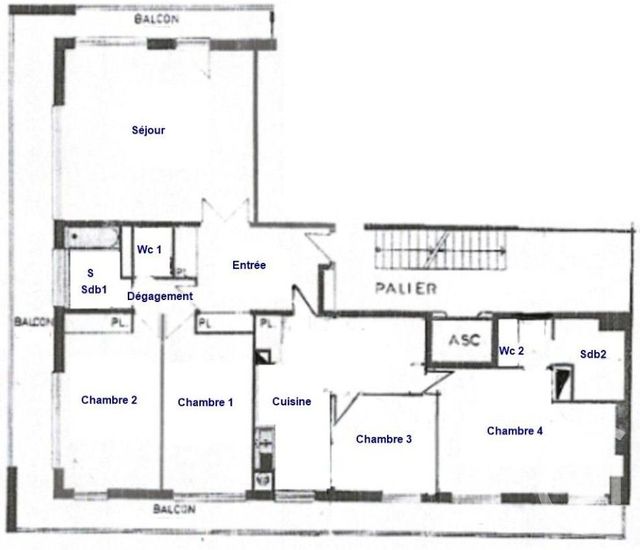 Afficher la photo en grand Appartement F5 à vendre - 5 pièces - 130.63 m2 - BOULOGNE BILLANCOURT - 92 - ILE-DE-FRANCE - Century 21 Agence Jaurès