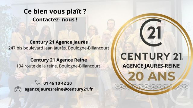 parking à vendre - 9.0 m2 - BOULOGNE BILLANCOURT - 92 - ILE-DE-FRANCE - Century 21 Agence Jaurès