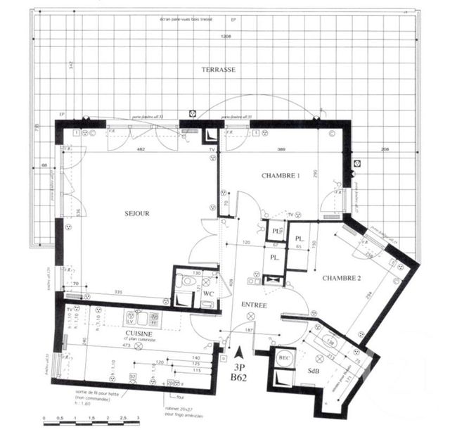 Appartement F3 à vendre - 3 pièces - 72.0 m2 - SURESNES - 92 - ILE-DE-FRANCE - Century 21 Agence Jaurès
