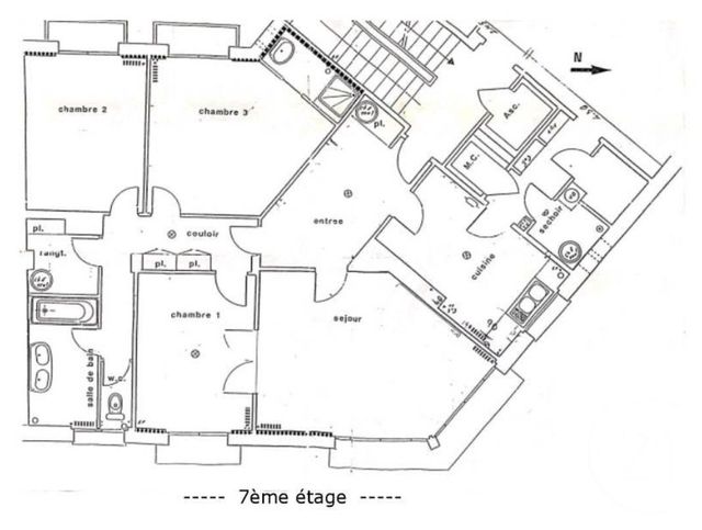 Appartement F4 à vendre - 4 pièces - 102.11 m2 - BOULOGNE BILLANCOURT - 92 - ILE-DE-FRANCE - Century 21 Agence Jaurès