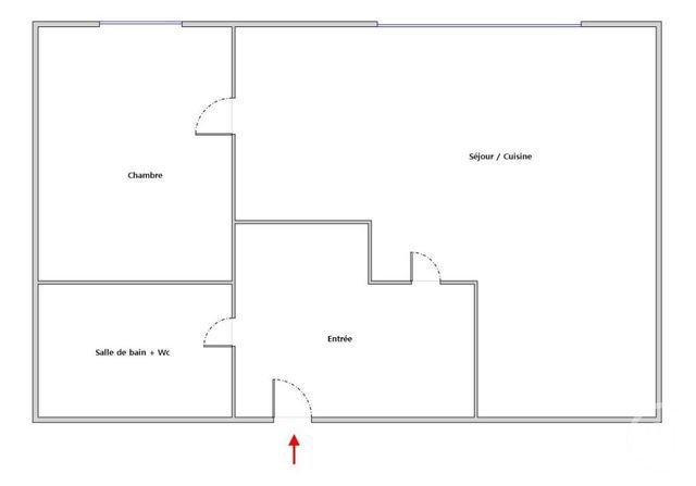 Appartement F2 à vendre - 2 pièces - 44.81 m2 - ISSY LES MOULINEAUX - 92 - ILE-DE-FRANCE - Century 21 Agence Jaurès