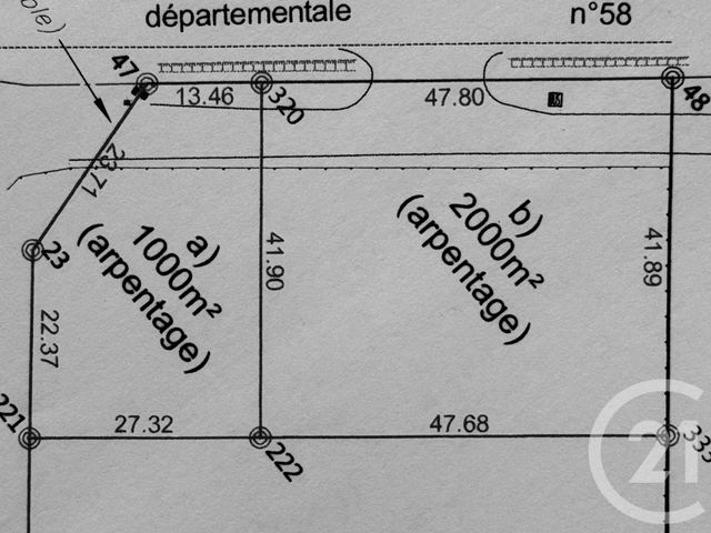 terrain à vendre - 3000.0 m2 - REIGNAC SUR INDRE - 37 - CENTRE - Century 21 Agence Jaurès