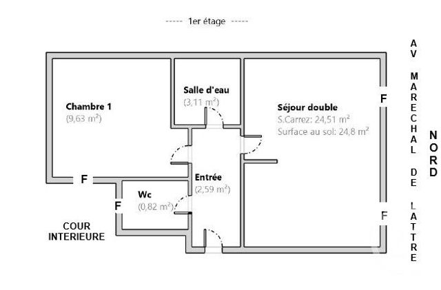 Appartement F2 à vendre - 2 pièces - 41.0 m2 - BOULOGNE BILLANCOURT - 92 - ILE-DE-FRANCE - Century 21 Agence Jaurès