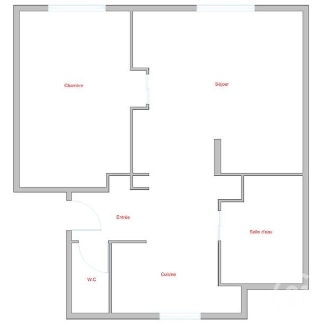 Afficher la photo en grand Appartement F2 à vendre - 2 pièces - 35.28 m2 - PARIS - 75015 - ILE-DE-FRANCE - Century 21 Agence Jaurès