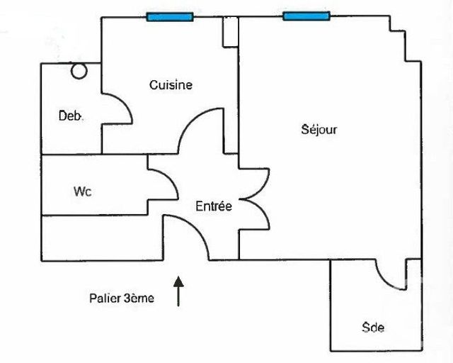 Appartement F1 à vendre - 1 pièce - 30.34 m2 - BOULOGNE BILLANCOURT - 92 - ILE-DE-FRANCE - Century 21 Agence Jaurès