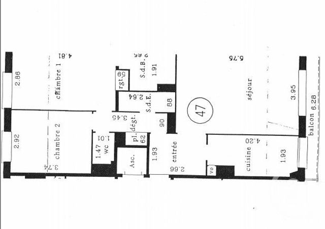 Appartement F3 à vendre - 3 pièces - 72.3 m2 - BOULOGNE BILLANCOURT - 92 - ILE-DE-FRANCE - Century 21 Agence Jaurès