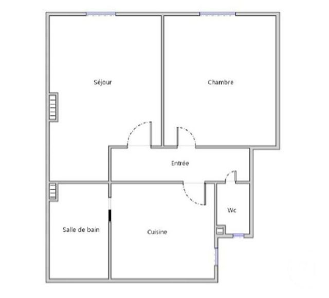 Appartement F2 à vendre - 2 pièces - 41.48 m2 - BOULOGNE BILLANCOURT - 92 - ILE-DE-FRANCE - Century 21 Agence Jaurès