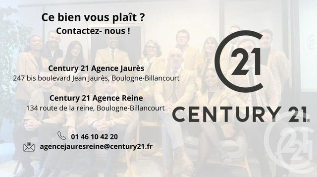 Appartement F2 à vendre - 2 pièces - 31.1 m2 - PARIS - 75016 - ILE-DE-FRANCE - Century 21 Agence Jaurès