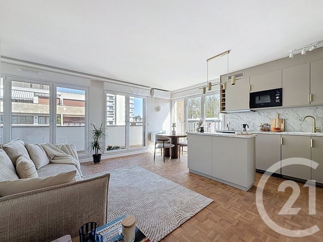 Appartement F3 à vendre - 3 pièces - 56.09 m2 - BOULOGNE BILLANCOURT - 92 - ILE-DE-FRANCE - Century 21 Agence Jaurès