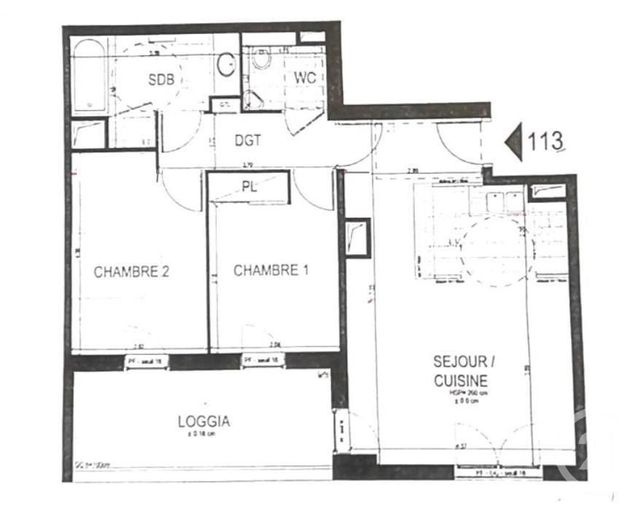 Appartement F3 à vendre - 3 pièces - 65.8 m2 - BOULOGNE BILLANCOURT - 92 - ILE-DE-FRANCE - Century 21 Agence Jaurès