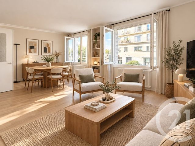 Appartement F4 à vendre - 4 pièces - 82.0 m2 - BOULOGNE BILLANCOURT - 92 - ILE-DE-FRANCE - Century 21 Agence Jaurès